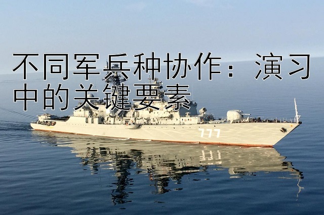 不同军兵种协作：演习中的关键要素