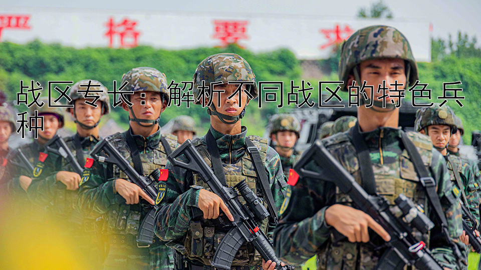 战区专长：解析不同战区的特色兵种